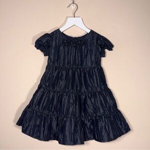 Hanna Andersson Black Dress - Black Puffy Dress - 3